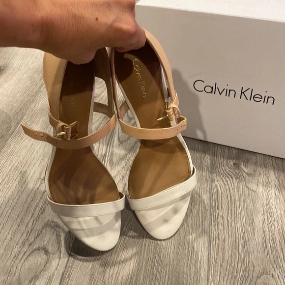 Luigina Calvin Klein sandals heels shoes - Picture 7 of 11